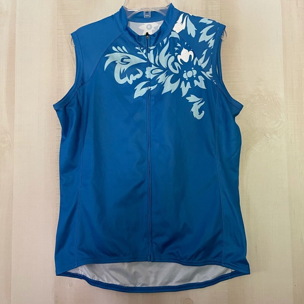 ‎Cannondale blue cycling shirt, size large